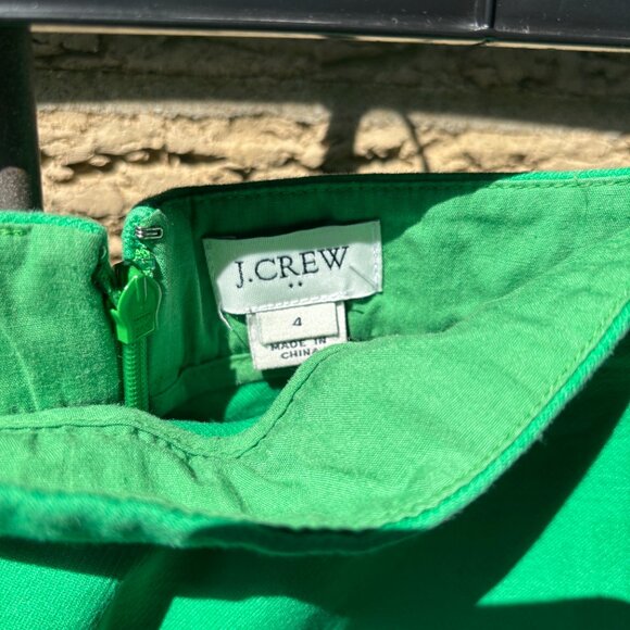 J.Crew Factory scalloped pencil skirt, size 4 - Picture 2 of 2